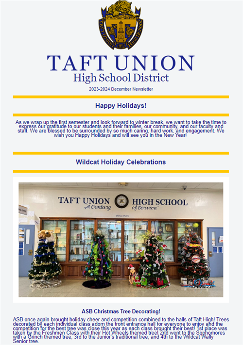 2023 December Newsletter